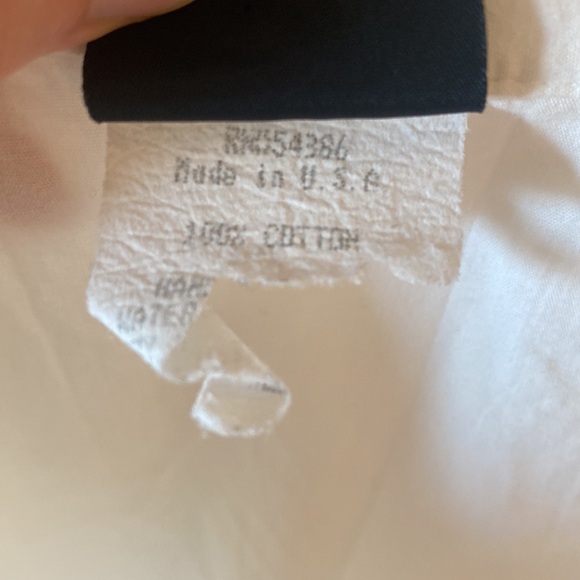Judy Knapp 100% Cotton White Button Down Size XS/Small - Picture 3 of 7